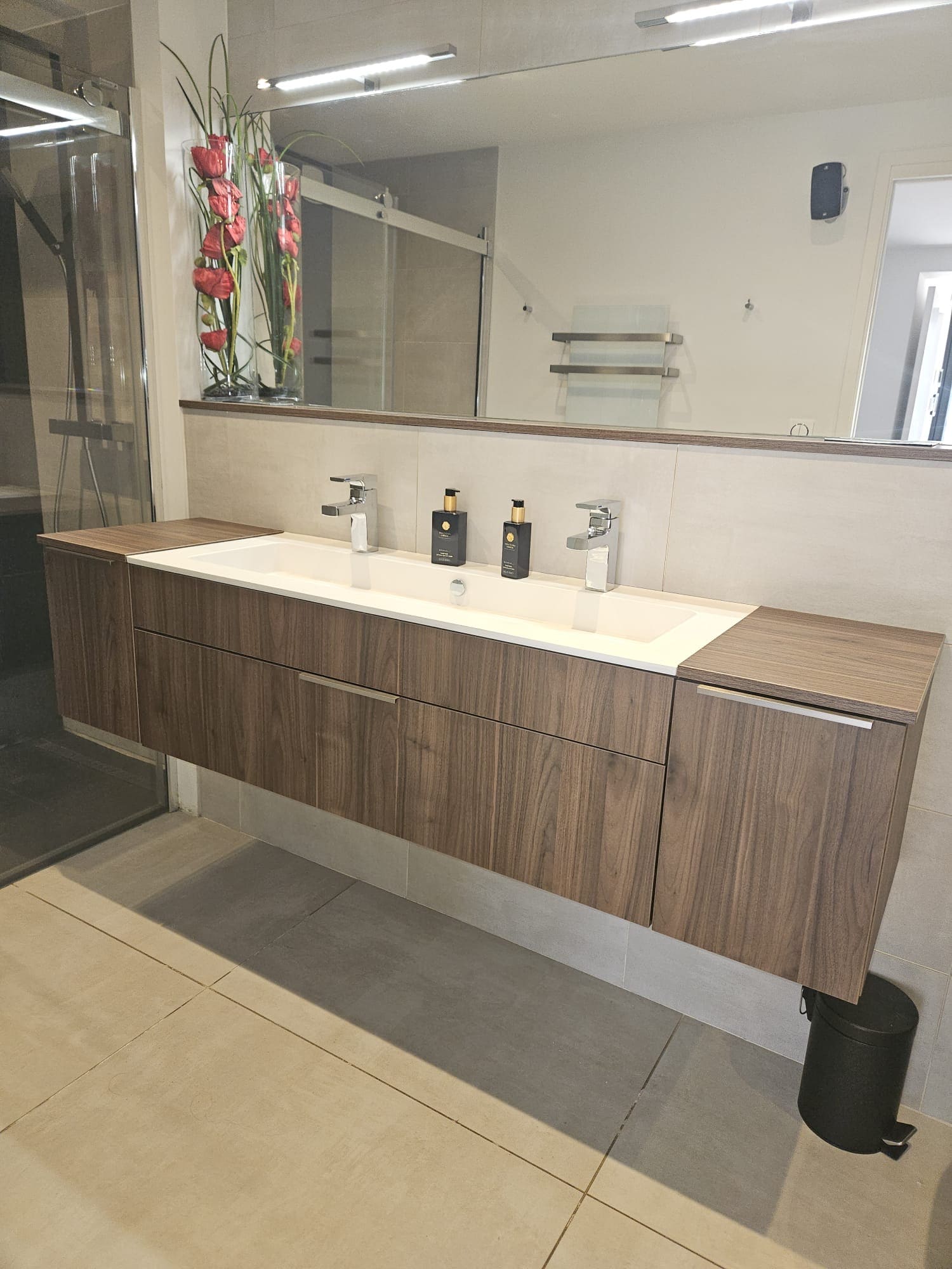 Salle de bain double vasque