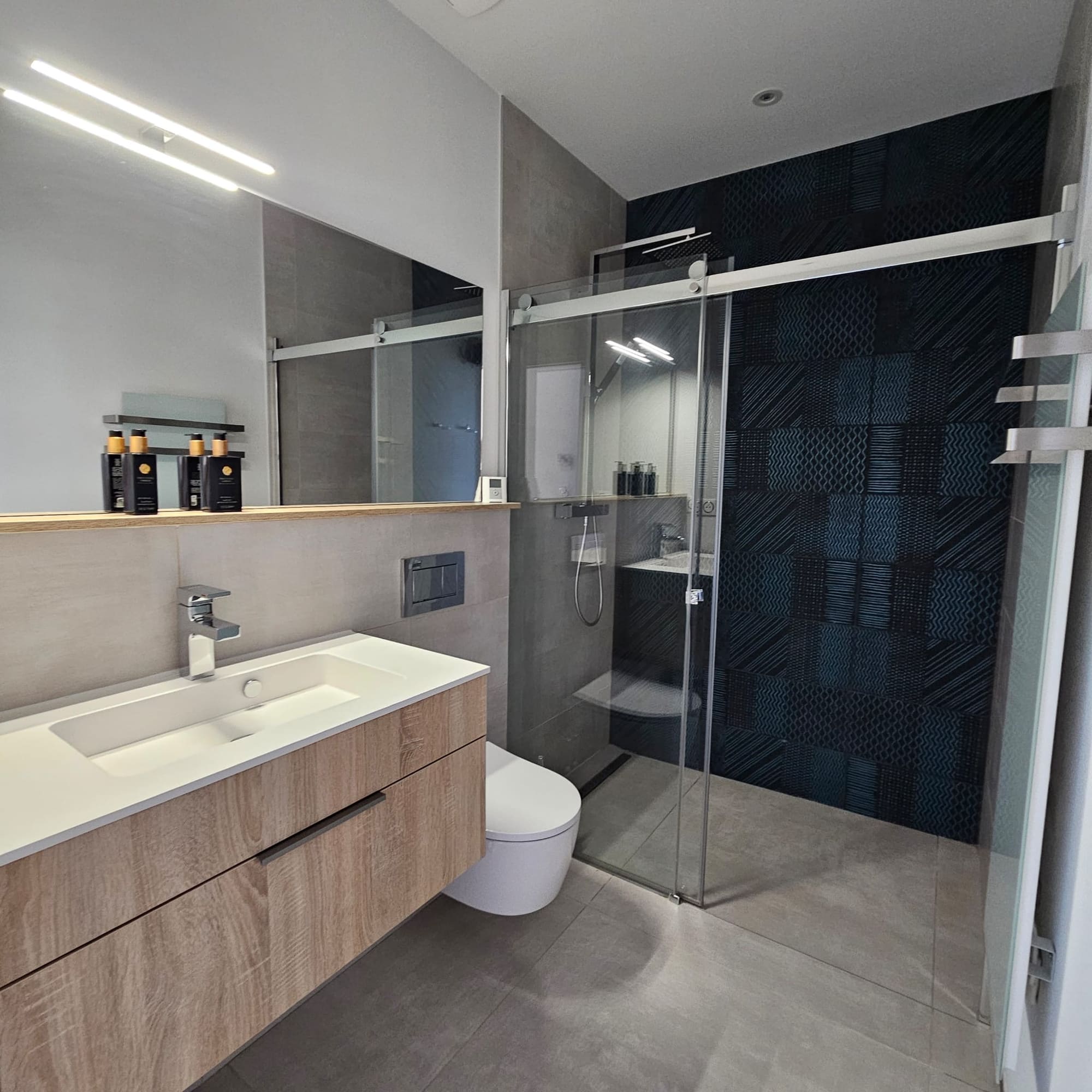 Salle de bain et douche italienne