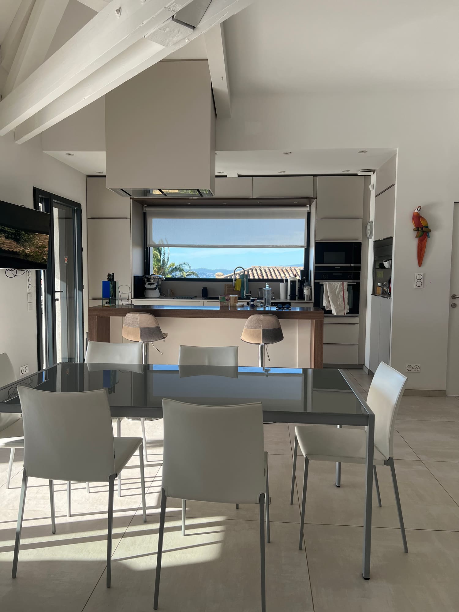 Cuisine ouverte avec îlot