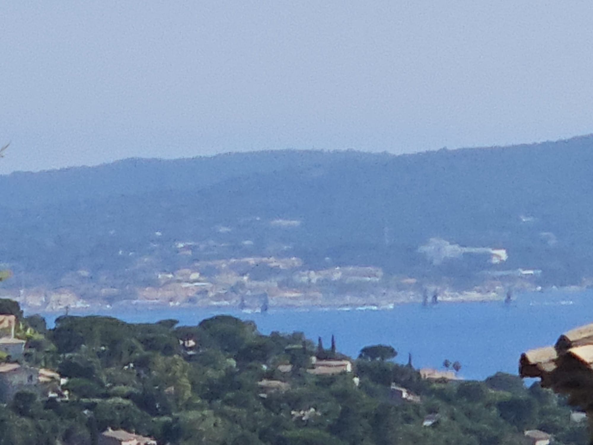 Vue mer sur le golfe